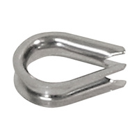 Wire Rope Thimble to Suit 16mm Wire - 316 Grade Stainless Steel