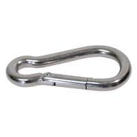 Spring Hook - 10mm 316 Grade Stainless Steel