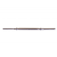 Rigging Screw Lag Screw/ Swage M5 to Suit 3.2mm Wire - 316 Grade Electropolished Stainless Steel