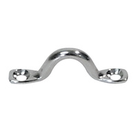 Saddle/ Eye Strap 8mm - 316 Grade Stainless Steel