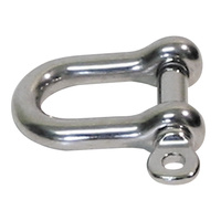 Standard Dee Shackle 16mm - 316 Grade Stainless Steel