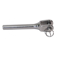 Fork Terminal 8mm Pin to Suit 5mm Wire - 316 Grade Stainless Steel