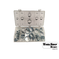 Workshop Buddy 26pce Hose Clamp Grab Kit (16mm - 40mm)