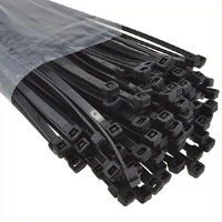 100 X 2.5 Nylon Cable Tie Black (pkt 100)