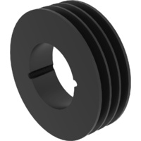 Pulley Taperlock SPA100-3 (1610) 3 Groove Cast Iron 100MMX3SPA