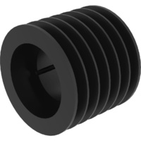 Pulley Taperlock SPA106-6 (2012) 6 Groove Cast Iron 106MMX6SPA