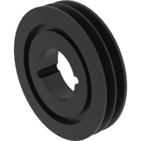 Pulley Taperlock SPA112-2 (1610) 2 Groove Cast Iron 112MMX2SPA