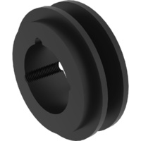 Pulley Taperlock SPA118-1 (1610) 1 Groove Cast Iron 118MMX1SPA