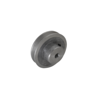 Pulley (1A0111) 1-1/4 Inch PCD 1/2 Inch Bore 1 Groove A Sect Alloy
