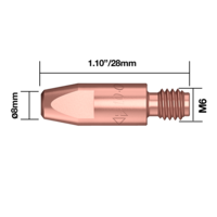 Binzel® Style M6x8mm 0.8mm Contact Tip - CT0668