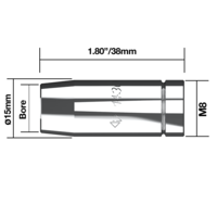 Binzel® Style Gas Nozzle Conical Migmates® - NZCO12