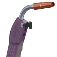 Tweco® style No.2 200 Amp Mig Torch 3.8 Metre (Euro)  - T2-12E