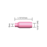 Alumina Cups 17/18/26 Series Alumina Cup 19.0mm (#12) - 10N44