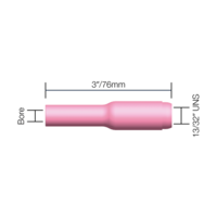 Long Alumina Cups 17/18/26 Series Alumina Cup 8.0mm (#5) Long - 10N49L