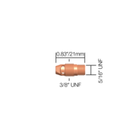 Collet Body 9/20 Series 0.5mm Collet Body - 13N25
