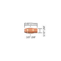 Collet Body 9/20 Series 1.6mm Collet Body - 13N27