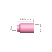 Gas Lens Cups 17/18/26 Series Gas Lens Cup 10.0mm (#6) - 54N16