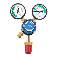 Omega Single Stage Regulator Argon Regulator Twin Gauge 0-34 L/Min - OMEAR55