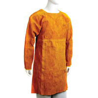 Leather Long Sleeve Welders Apron Gold 94x72cm - AP6200L