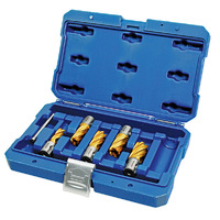Holemaker Uni Shank Gold Series Cutter Set, Metric Short 14, 16, 18, 20,22mm