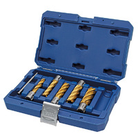 Holemaker Uni Shank Gold Series Cutter Set, Metric Long 14, 16, 18, 20,22mm