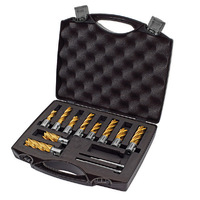 Holemaker Uni Shank Gold Series Cutter Set,  Metric Short & Long 14, 16, 18, 20,22mm