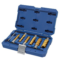 Holemaker Uni Shank Gold Series Cutter Set, Metric Long 13, 14, 16, 18, ,22, 26mm