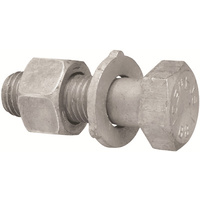 M12 Structural Bolt Assembly (Bolt, Nut, Washer) AS1252-1983 Class 8.8 Galvanized