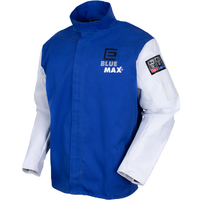 BLUE MAX - Proban Welders Jacket/Leather Sleeves
