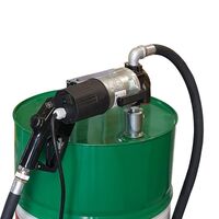 12V high volume pump kit 75LPM with auto shut off nozzle, swivel, nozzle holder, 4 Mtr hose and suction for 205ltr Drum