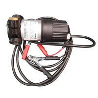 12V Pump with 4m cable, clamps & fuse 42LPM max flow at free discharge
