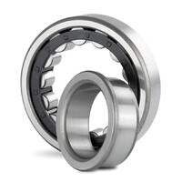 NJ215C3 Premium Cylindrical Roller Bearing Fix Outer Flanged Loose Inner (75x130x25)