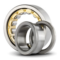 NUP2212EMC3 Premium Cylindrical Roller Bearing Loose Flanged Inner w/ Plate (60x110x28)
