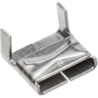 C252 6.35mm / 1/4" BAND-IT® Clips 201 Stainless Steel Pack of 100pcs