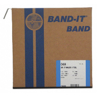 C404 12.70mm / 1/2" BAND-IT® Band Strapping 316 Stainless Steel 30.5m metre roll