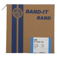 C406 19.05mm / 3/4" BAND-IT® Band Strapping 316 Stainless Steel 30.5m metre roll