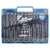Sutton Drill Set D102 SM101 101Pce Jobber HSS Blue 1.0 - 10.0 X 0.5mm