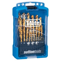 Sutton Drill Set D103 SM3 25Pce Jobber HSS TiN 1.0 - 13.0 x 0.5mm