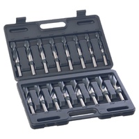 Sutton Drill Set D188 RS16 16 Pce Reduced Shank 1/2 HSS Blue 17/32-1X1/32