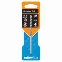 Sutton Drill D600 5.5mm X 95mm Masonry Straight Shank Standard Fixing