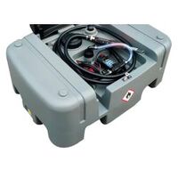 200ltr Fueline Low profile poly diesel ute tank kit with 12V pump, 4m hose and automatic nozzle