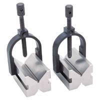 VB/T/30 Groz Tool Makers Vee Block & Clamp Set, 40 X 32 X 32mm, 25mm Cap.