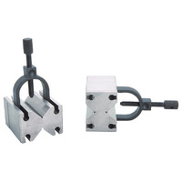 VB/SP/R/T/70 Groz Tool Makers Vee Block & Clamp Set Non Protruding,  70 X 63 X 45mm, 37mm Capacity