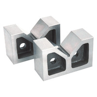 VB/C/4 Groz Cast Iron Vee Block-Matched Pair, 100X 40X 65mm, 56mm Vee WIDth