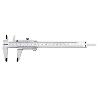 VNC/6 Groz Vernier Caliper, 0-150MM/0-6, Lower Resolution: 0.02mm