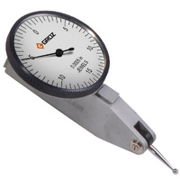 DTI/150 Groz Dial Test Indicator, White Face, 0.30  0.005 0-150-0, ?1-1/4, Horizontal
