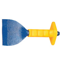 BRC/100/GRP/YE Groz Brick Bolster, 100mm Wide Blade With Grip Guard