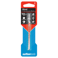 Jigsaw Blade T-Shank H433 Wood Double Edge 2.5-35mm 100x10T HCS 2 Pack