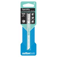 Jigsaw Blade U-Shank H464 for Plastic 4-50mm 100x8.5T HCS 2 Pack