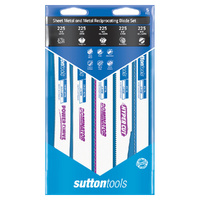 Recip Blade set H589 Metal Cutting 5 Pack